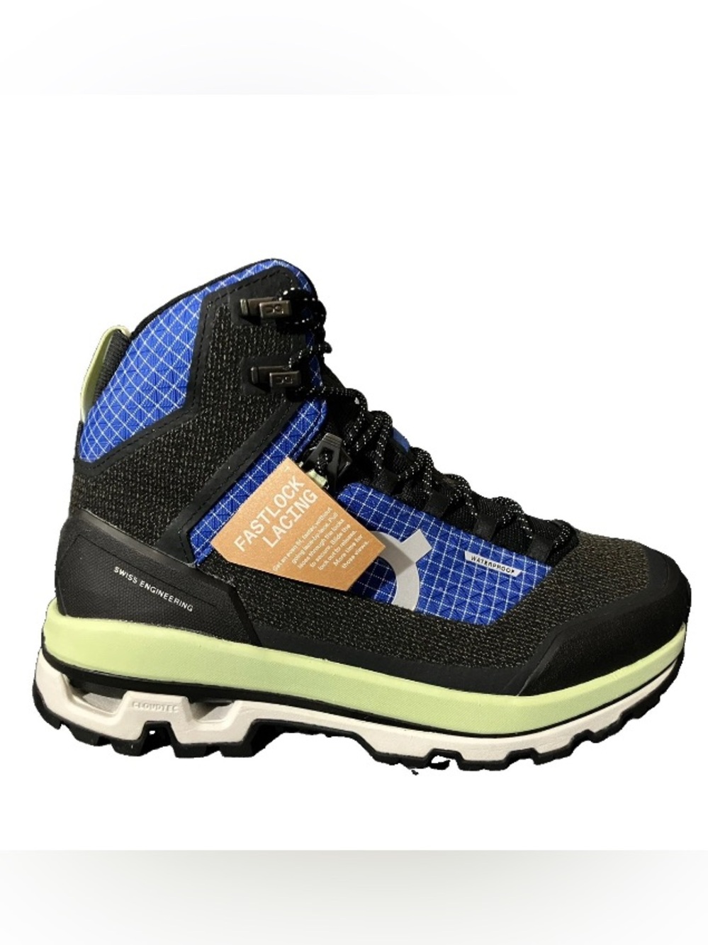 On Cloudalpine Waterproof Women's 7 Outdoor Trail Hiking Shoes Cobalt Alpine